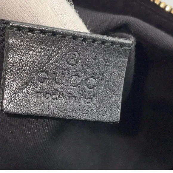 Gucci vintage Duchessa Black Leather mini Boston bag - Picture 10 of 16